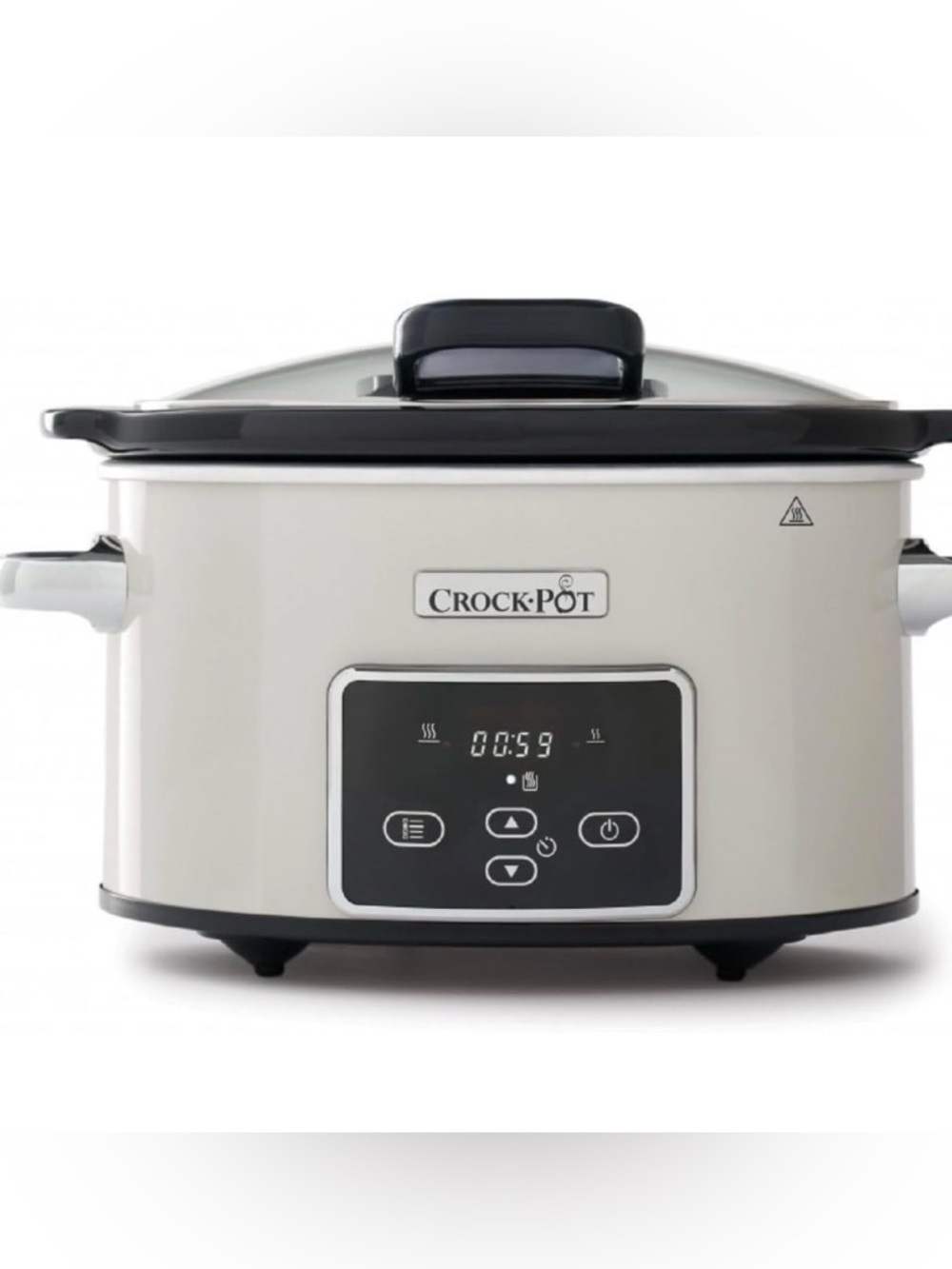 Crock-Pot Lift & Serve programmable slow cooker in cream finish New without box